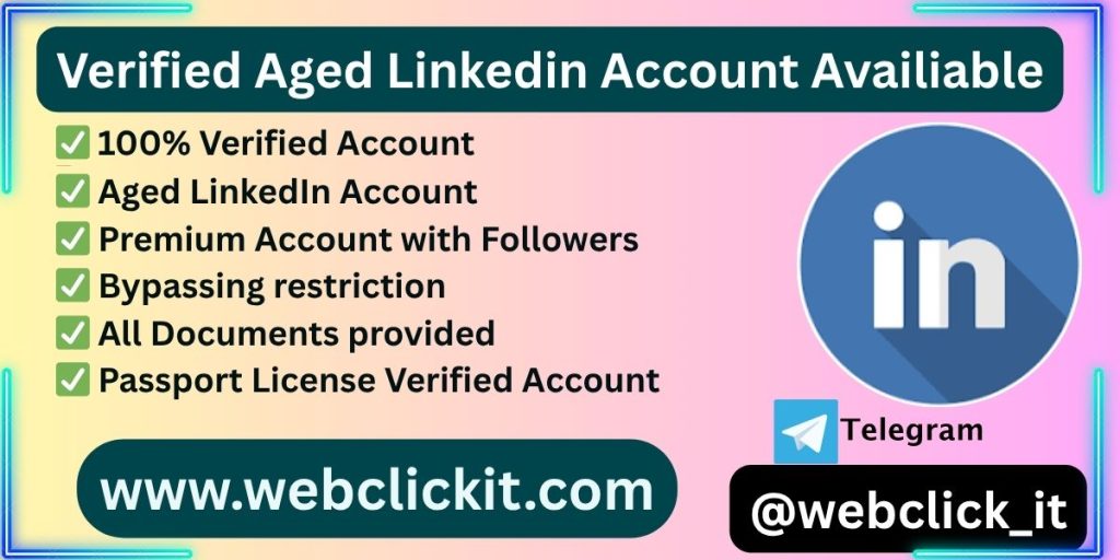 Buy Linkedin premium account webclickit