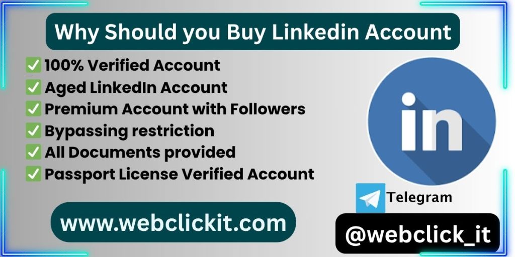 buy verified linkedin accounts