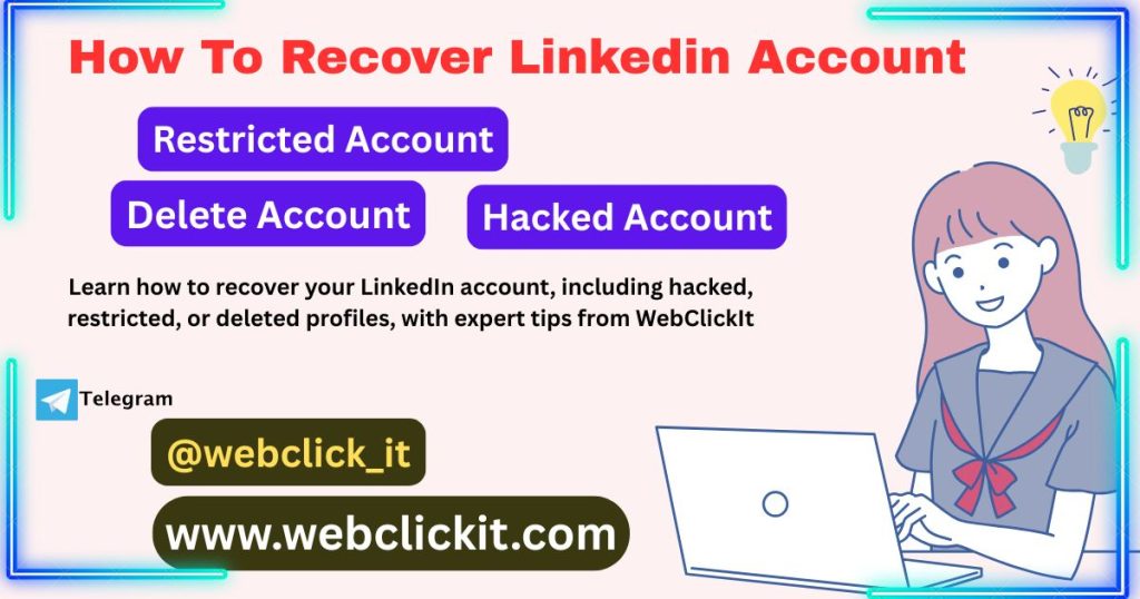 how to recover linkedin account