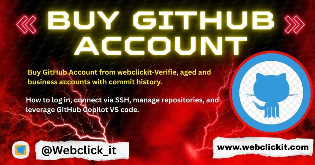 buy github account