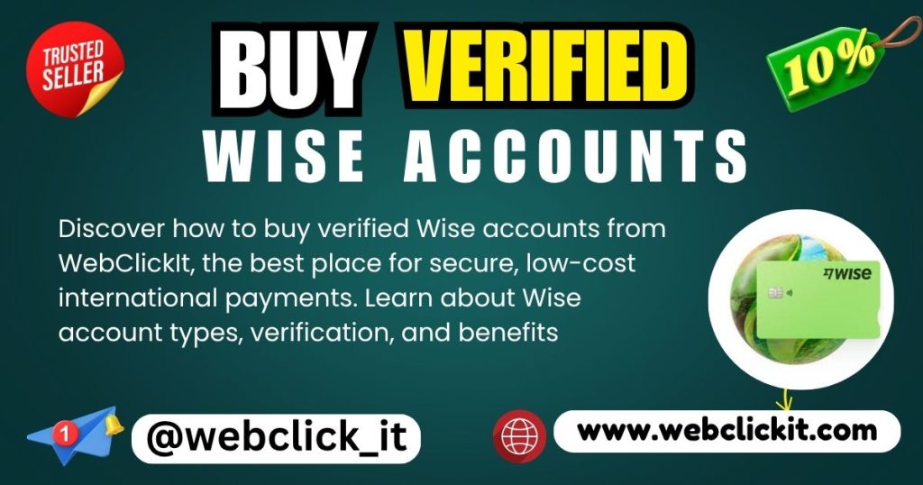 buy verified wise account